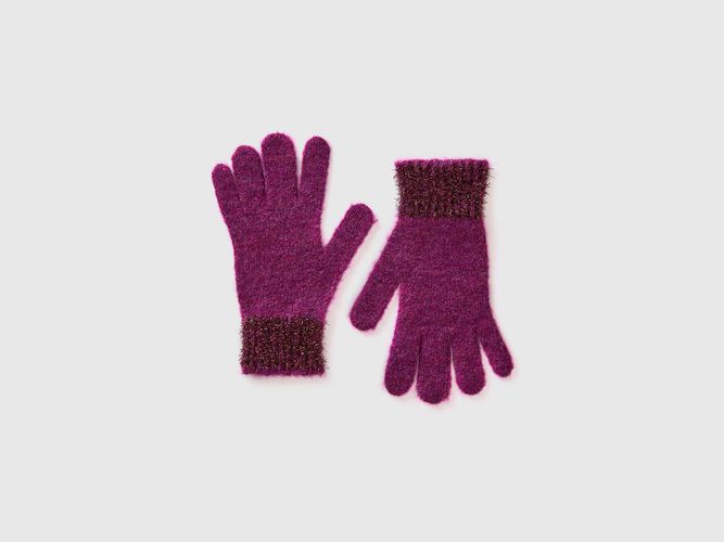 Benetton, Gants Avec Lurex, taille XL-3XL, , Enfants - United Colors of Benetton - Modalova