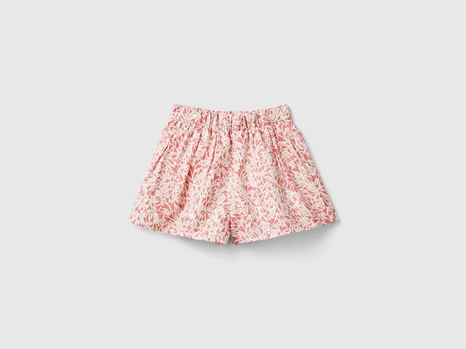 Benetton, Gonna Pantalone A Cuori In Viscosa, taglia 68, Rosa, Bambini - United Colors of Benetton - Modalova