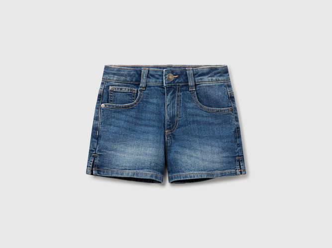 Benetton, Pantalon Court En Jean, taille S, Bleu, Enfants - United Colors of Benetton - Modalova