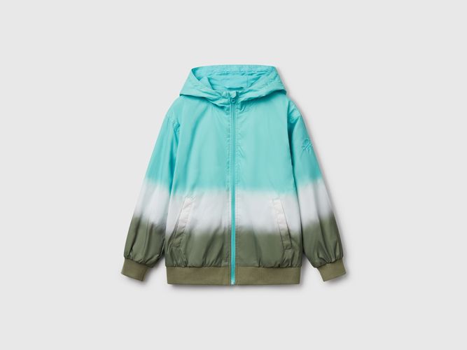 Benetton, Veste Effet Dégradé, taille 2XL, Bleu Vert, Enfants - United Colors of Benetton - Modalova