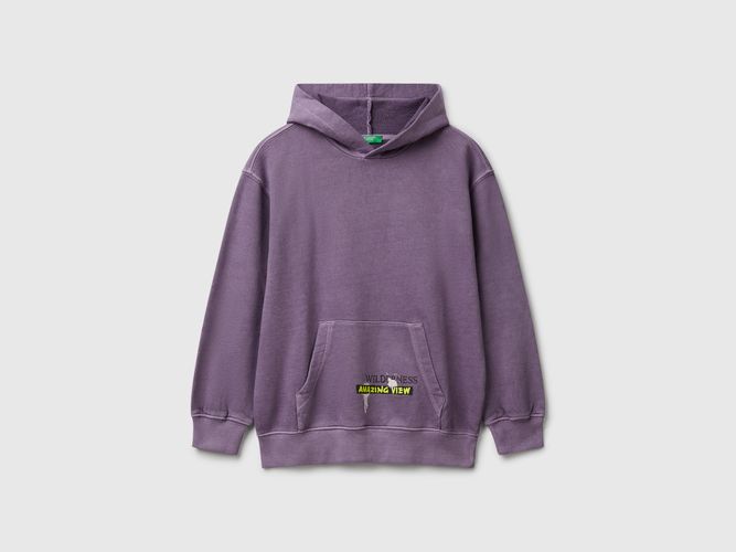 Benetton, Sweat-shirt Oversize Avec Imprimé, Taille: 2XL, , Enfants - United Colors of Benetton - Modalova