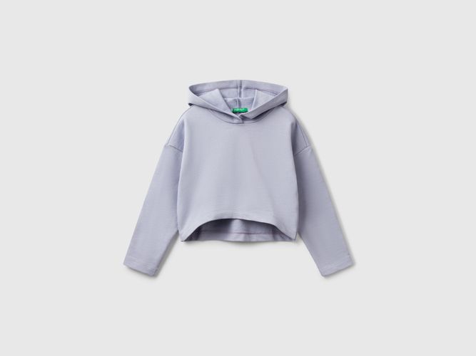 Benetton, Sweat À Bas Arrondi, taille L, Bleu Pervenche, Enfants - United Colors of Benetton - Modalova