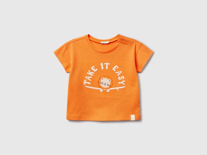 Benetton, T-shirt Avec Graphismes D'été, taille 0-1, , Enfants - United Colors of Benetton - Modalova