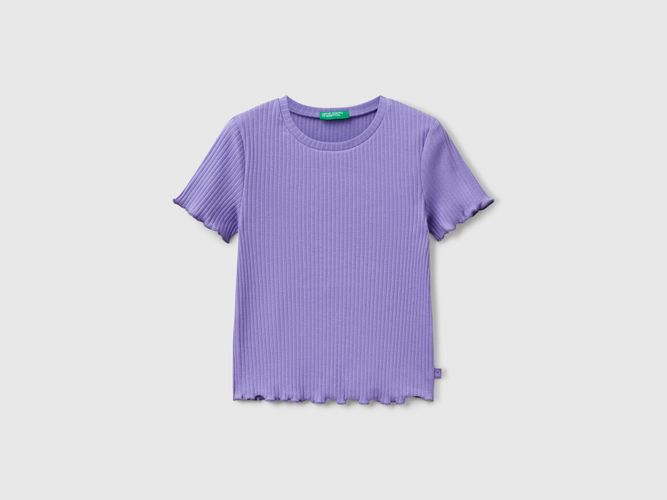 Benetton, T-shirt À Manches Courtes, taille 2XL, Bleu Pervenche, Enfants - United Colors of Benetton - Modalova