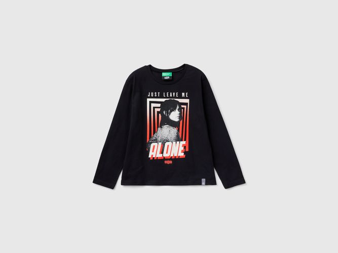 Benetton, T-shirt Beetlejuice En Coton Bio, taille 2XL, Noir, Enfants - United Colors of Benetton - Modalova