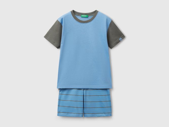 Benetton, Soutien-gorge Triangle En Coton Stretch, taille 18-24, Bleu Clair, Enfants - United Colors of Benetton - Modalova