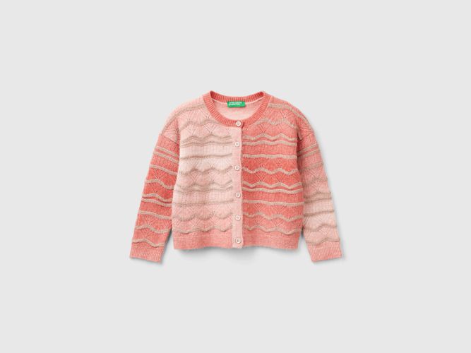 Benetton, Gilet Travaillé Avec Lurex, taille 12-18, Multicolore, Enfants - United Colors of Benetton - Modalova