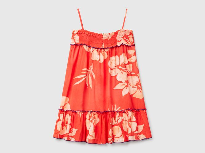 Benetton, Robe Fluide À Imprimé Fleuri, taille 2XL,, Enfants - United Colors of Benetton - Modalova