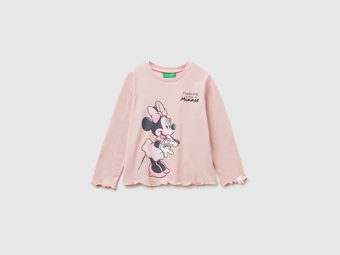 Benetton, T-shirt Avec Imprimé Minnie, Taille: 4-5, Rose Pâle, Enfants - United Colors of Benetton - Modalova