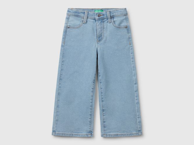 Benetton, Jean En Coton Mélangé, taille 12-18, Bleu Clair, Enfants - United Colors of Benetton - Modalova