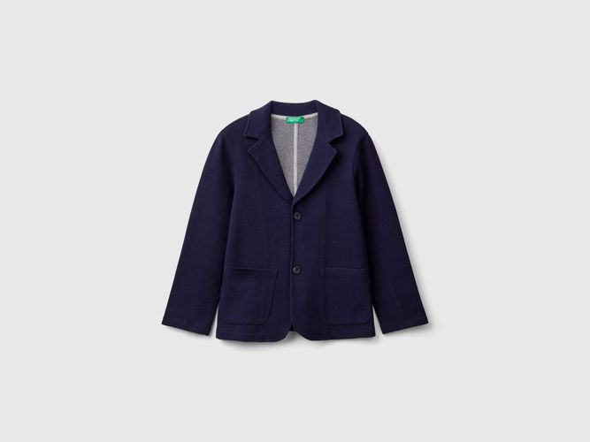 Benetton, Blazer À Poches, taille 2XL, Bleu Foncé, Enfants - United Colors of Benetton - Modalova