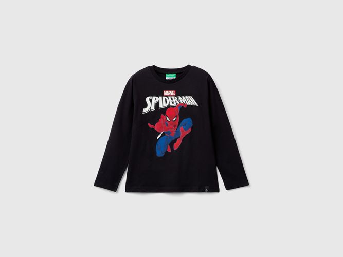 Benetton, T-shirt Noir marvel Spiderman, taille 2XL, Noir, Enfants - United Colors of Benetton - Modalova