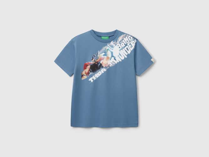 Benetton, T-shirt marvel Thor, taille 2XL, Bleu Clair, Enfants - United Colors of Benetton - Modalova