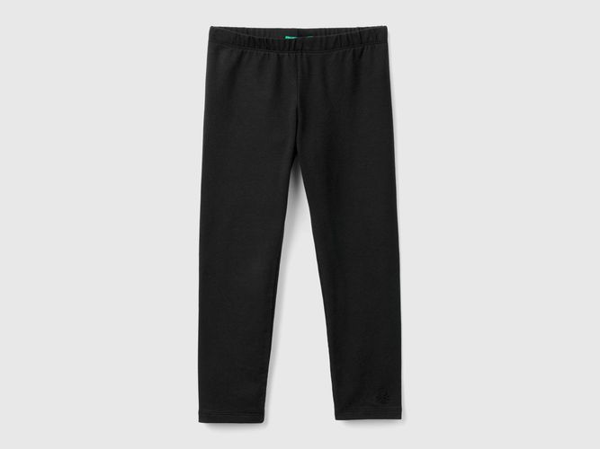 Benetton, Legging En Coton Stretch, taille 12-18, Noir, Enfants - United Colors of Benetton - Modalova