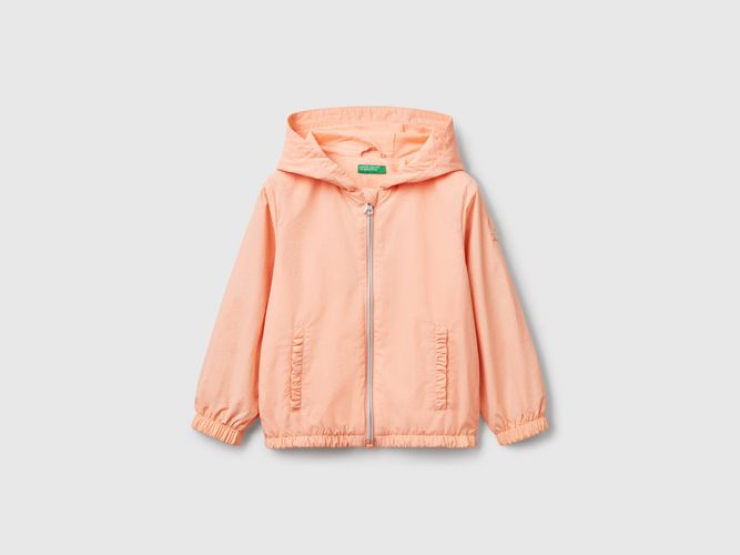 Benetton, Veste Légère "rain Defender", taille 12-18, Rose Pêche, Enfants - United Colors of Benetton - Modalova