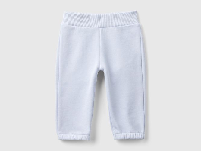 Benetton, Pantalon En Molleton De Coton Bio, taille 0-1, Bleu Ciel, Enfants - United Colors of Benetton - Modalova