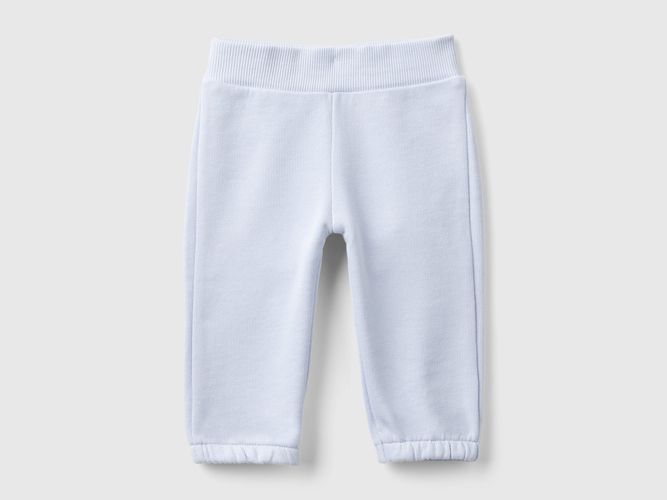 Benetton, Pantalon En Molleton De Coton Bio, taille 9-12, Bleu Ciel, Enfants - United Colors of Benetton - Modalova