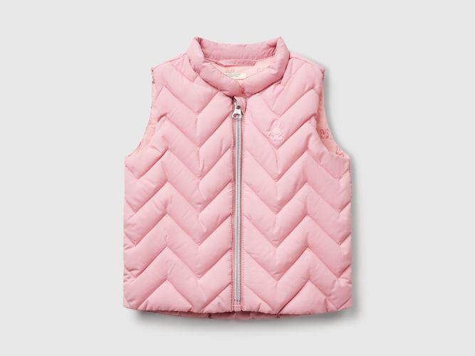 Benetton, Gilet Matelassé En Tissu Technique, taille 1-3, Rose, Enfants - United Colors of Benetton - Modalova