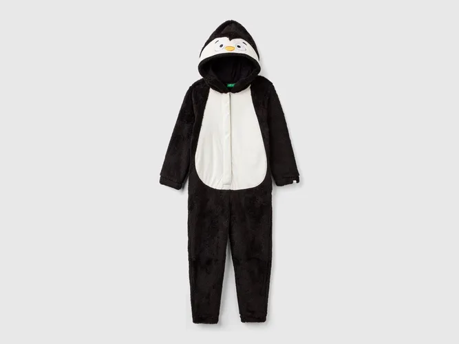 Benetton, Combinaison Pingouin En Polaire, taille 2XL, Noir, Enfants - United Colors of Benetton - Modalova