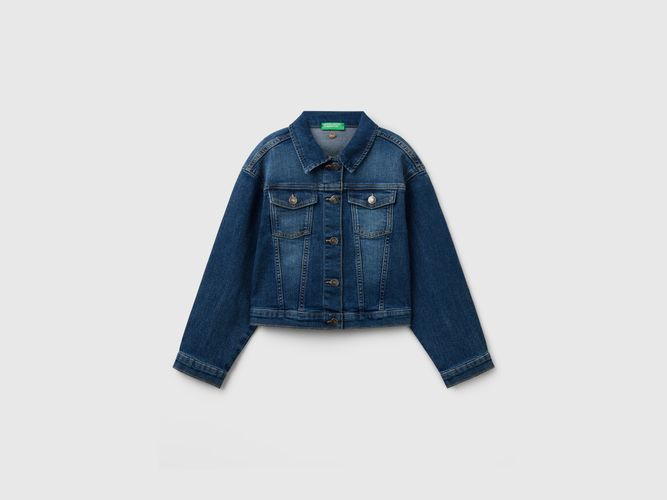 Benetton, Veste En Jean Oversize, taille 2XL, Bleu, Enfants - United Colors of Benetton - Modalova