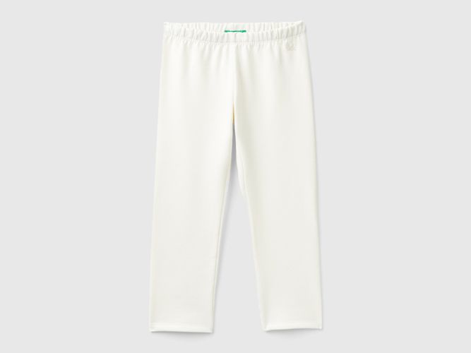 Benetton, Legging En Molleton Chaud, taille 12-18, Crème, Enfants - United Colors of Benetton - Modalova