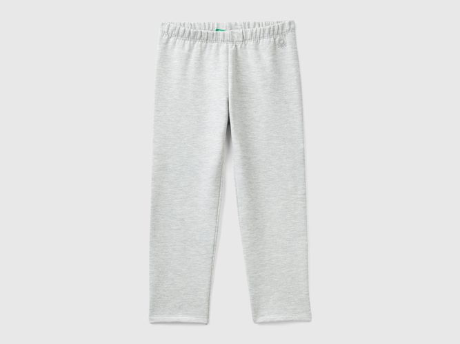 Benetton, Legging En Molleton Chaud, taille 12-18, Gris Clair, Enfants - United Colors of Benetton - Modalova