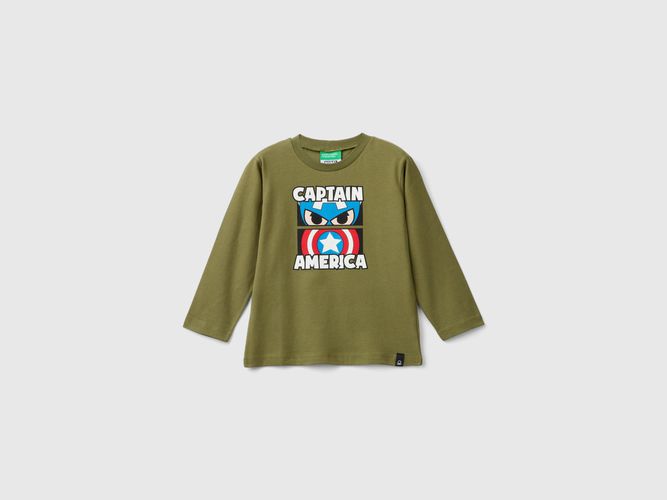 Benetton, T-shirt Vert marvel Captain America, taille 12-18, Vert, Enfants - United Colors of Benetton - Modalova