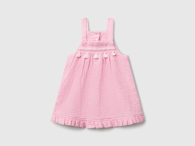 Benetton, Jupe Salopette À Pompons, taille 3-6, Rose, Enfants - United Colors of Benetton - Modalova