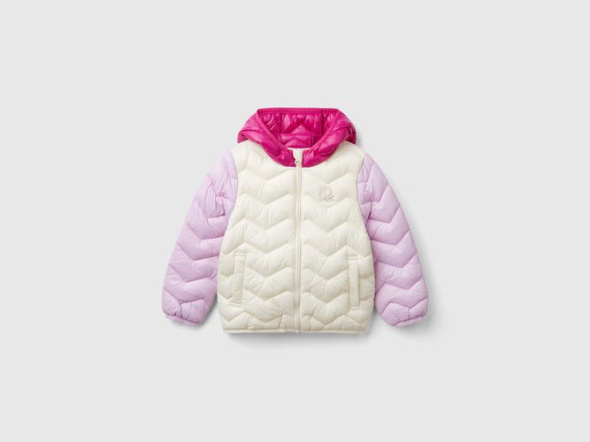 Benetton, Blouson Rembourré À Capuche, taille 12-18, Multicolore, Enfants - United Colors of Benetton - Modalova