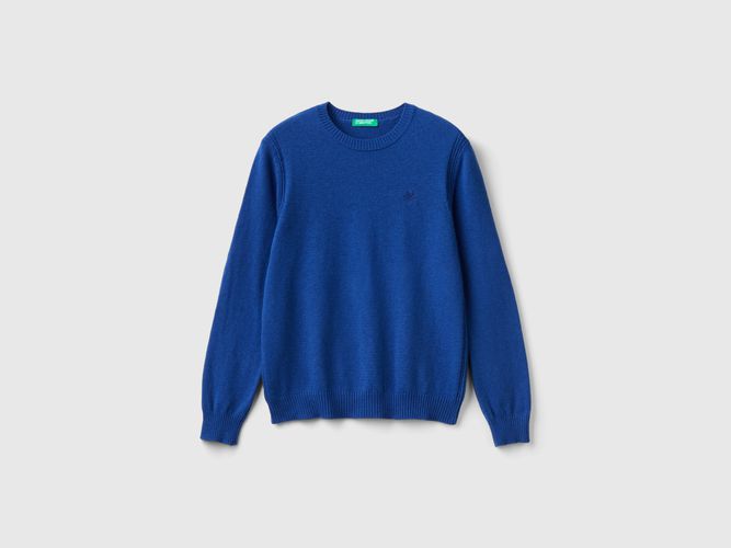 Benetton, Pull En Mélange De Laine Et De Cachemire, taille 3XL, Bleu, Enfants - United Colors of Benetton - Modalova