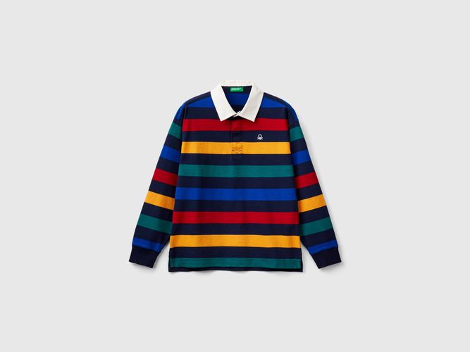 Benetton, Polo De Rugby À Rayures Multicolores, taille 2XL, Multicolore, Enfants - United Colors of Benetton - Modalova