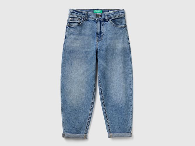 Benetton, Jean Coupe Ballon, Taille: L, Turquoise, Enfants - United Colors of Benetton - Modalova