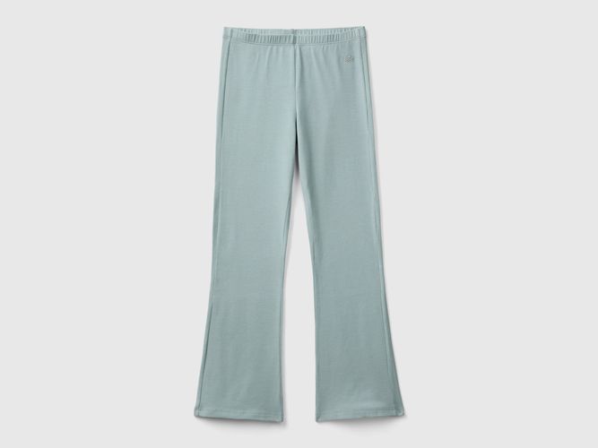 Benetton, Legging Patte D'eph En Coton Stretch, taille 2XL, Gris Perle, Enfants - United Colors of Benetton - Modalova