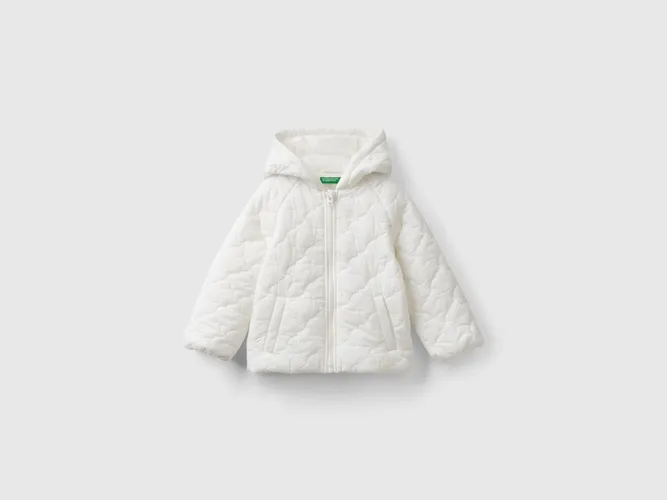 Benetton, Blouson Léger Matelassé, taille 12-18, Crème, Enfants - United Colors of Benetton - Modalova