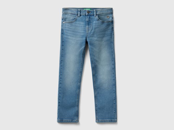 Benetton, Jeans À Cinq Poches, taille 2XL, Bleu Ciel, Enfants - United Colors of Benetton - Modalova