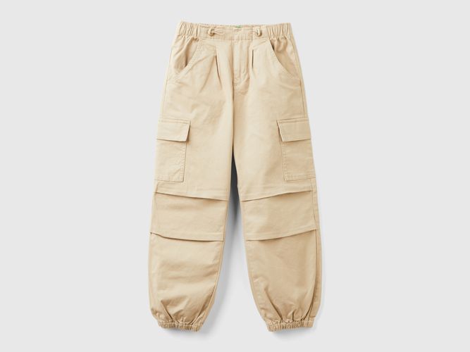 Benetton, Pantalon Cargo En Coton Stretch, taille M, , Enfants - United Colors of Benetton - Modalova