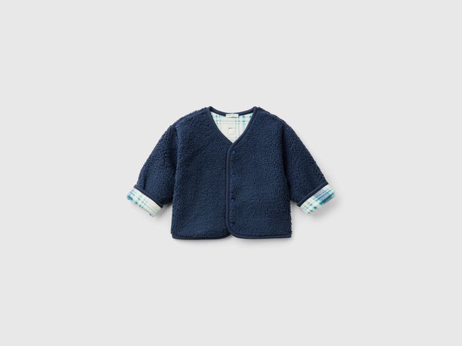 Benetton, Veste Réversible, taille 0-1, Bleu Foncé, Enfants - United Colors of Benetton - Modalova