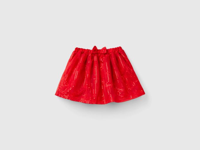 Benetton, Jupe En Tulle À Paillettes, taille 12-18, Rouge, Enfants - United Colors of Benetton - Modalova