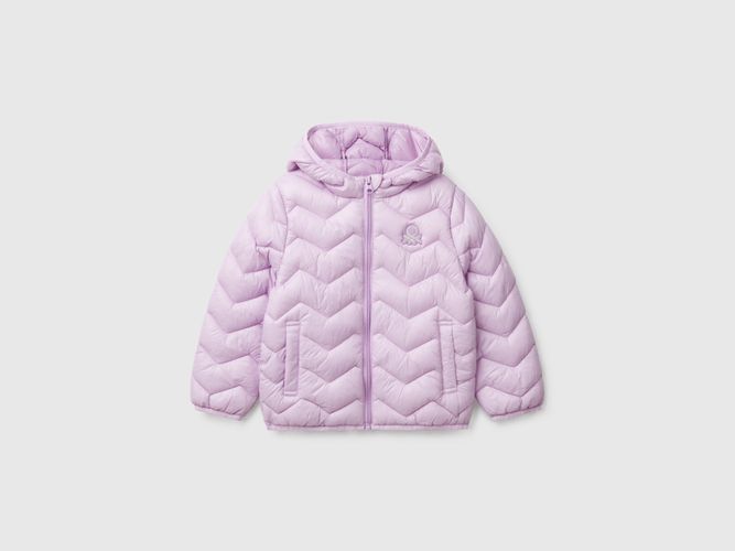 Benetton, Veste Matelassée Avec Capuche, taille 12-18, Lilas, Enfants - United Colors of Benetton - Modalova