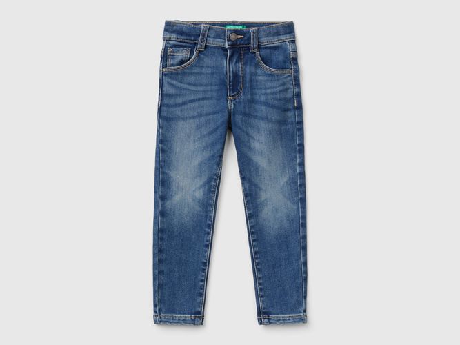 Benetton, Jean Thermique Skinny Fit, taille 12-18, Bleu, Enfants - United Colors of Benetton - Modalova