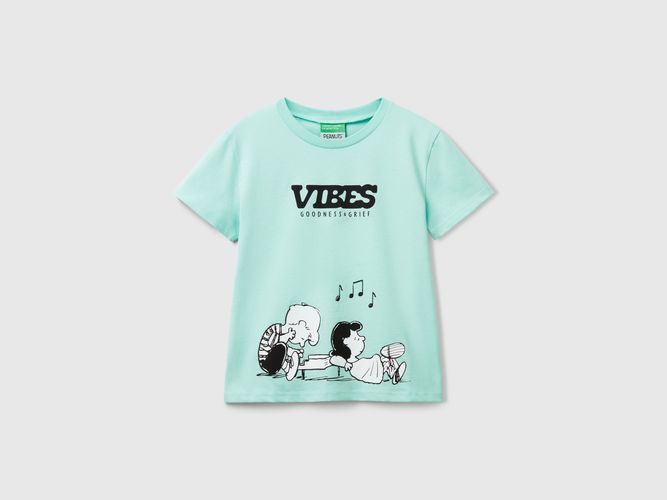 Benetton, T-shirt Snoopy peanuts, taille M, Bleu Vert, Enfants - United Colors of Benetton - Modalova