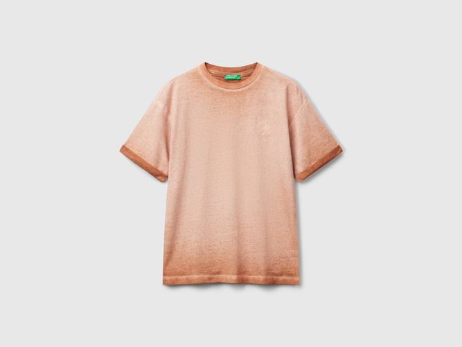Benetton, T-shirt Over Fit Avec Broderie, taille 2XL, , Enfants - United Colors of Benetton - Modalova