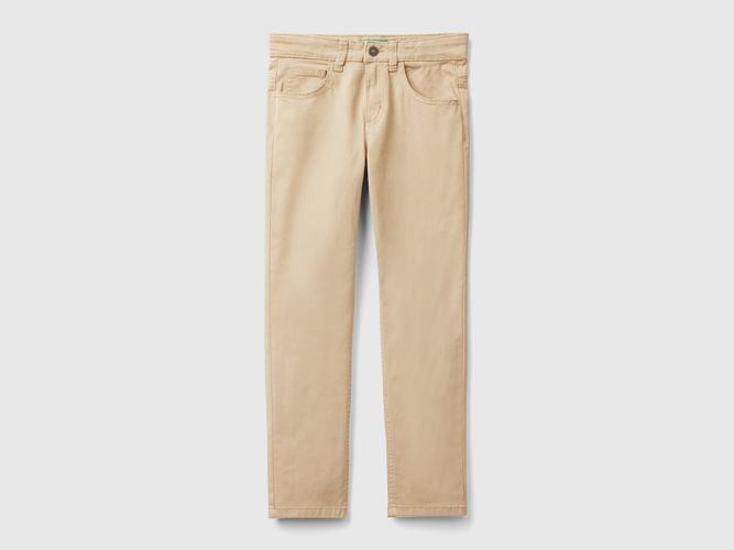 Benetton, Pantalon Slim À Cinq Poches, taille 2XL, , Enfants - United Colors of Benetton - Modalova