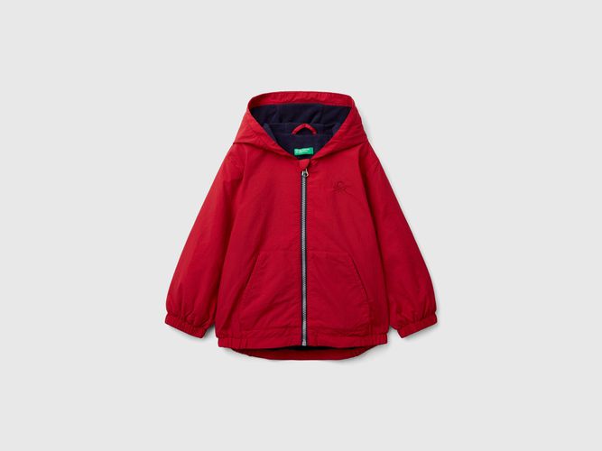 Benetton, Blouson Oversize À Capuche, taille 18-24, Rouge, Enfants - United Colors of Benetton - Modalova