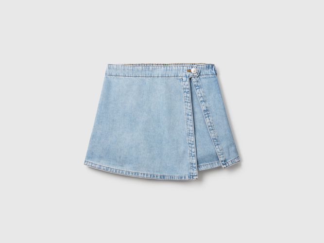 Benetton, Jupe-culotte En Jean, taille 2XL, Bleu Clair, Enfants - United Colors of Benetton - Modalova