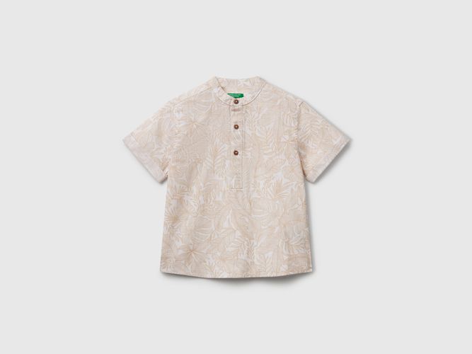 Benetton, Chemise Imprimé Tropical, taille 12-18, , Enfants - United Colors of Benetton - Modalova