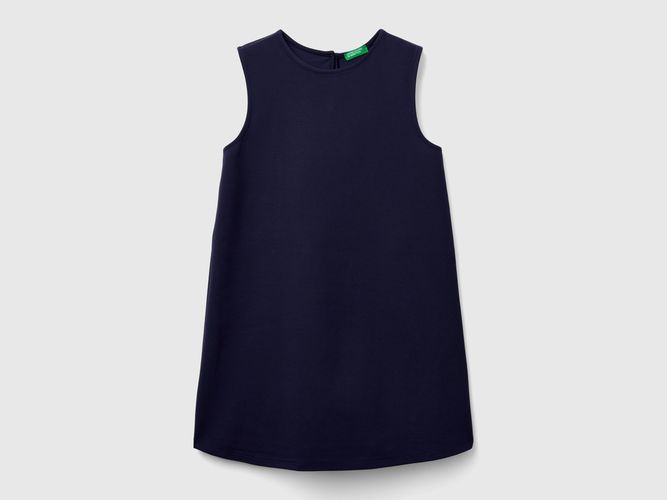 Benetton, Vestito Smanicato, taglia M, Blu Scuro, Bambini - United Colors of Benetton - Modalova