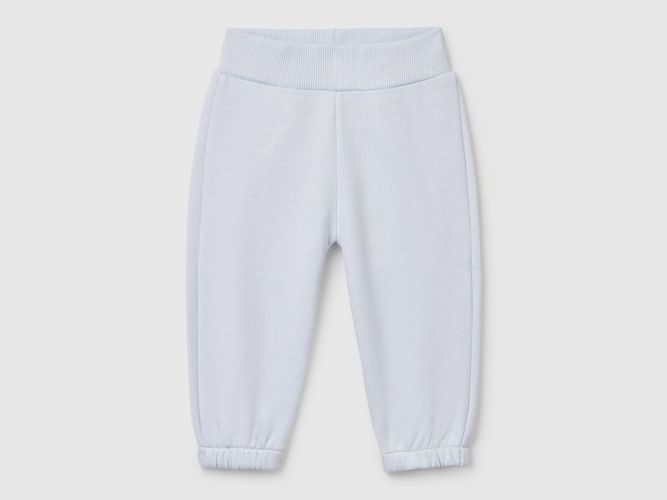 Benetton, Pantalon En Molleton De Coton, taille 1-3, Bleu Ciel, Enfants - United Colors of Benetton - Modalova