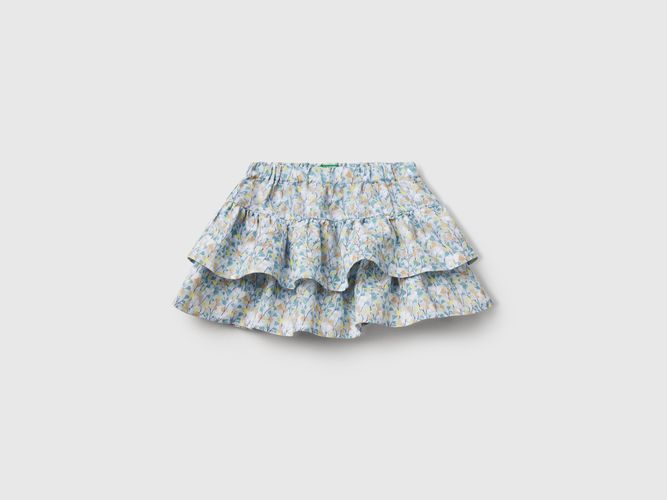 Benetton, Jupe Fleurie À Volants, taille 18-24, Multicolore, Enfants - United Colors of Benetton - Modalova