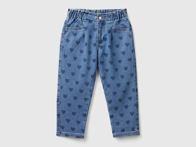 Benetton, Jeans À Caurs, taille 12-18, Bleu, Enfants - United Colors of Benetton - Modalova